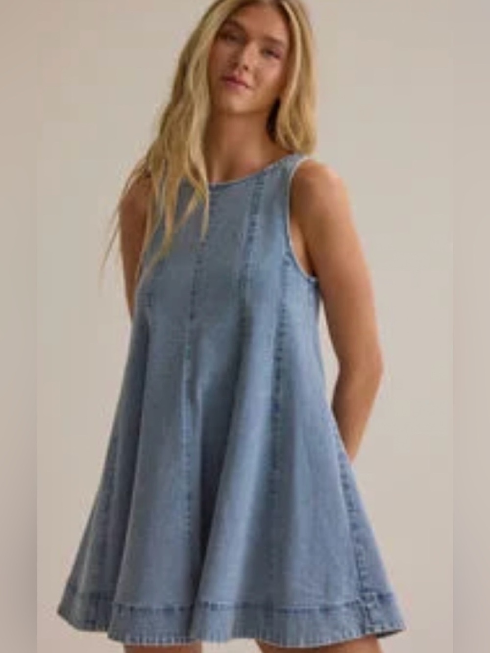 Altar'd State Raya Denim  Dress size S